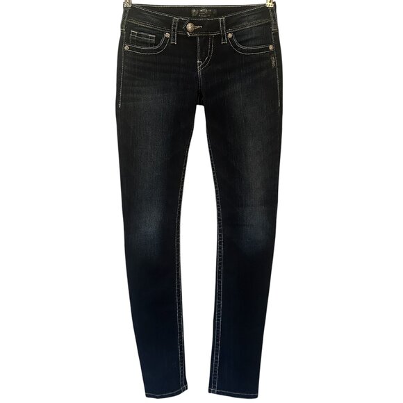 SIlver Jeans Tuesday skinny jeans sz 26 - Picture 1 of 12